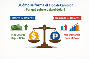 Cómo se forma el tipo de cambio?